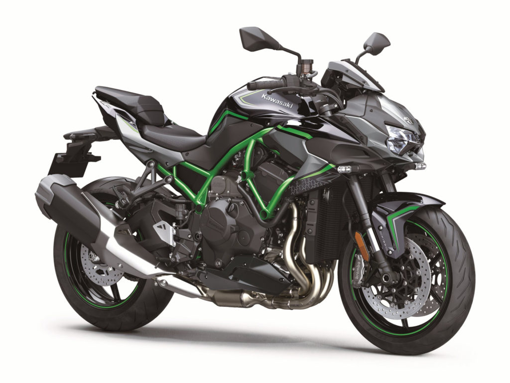 Kawasaki Releases New Supercharged Z H Naked Sportbike For