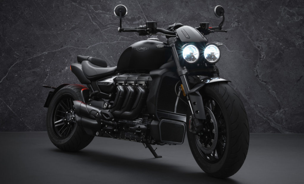 Triumph Unveils Limited Edition Rocket 3 Black Models Roadracing