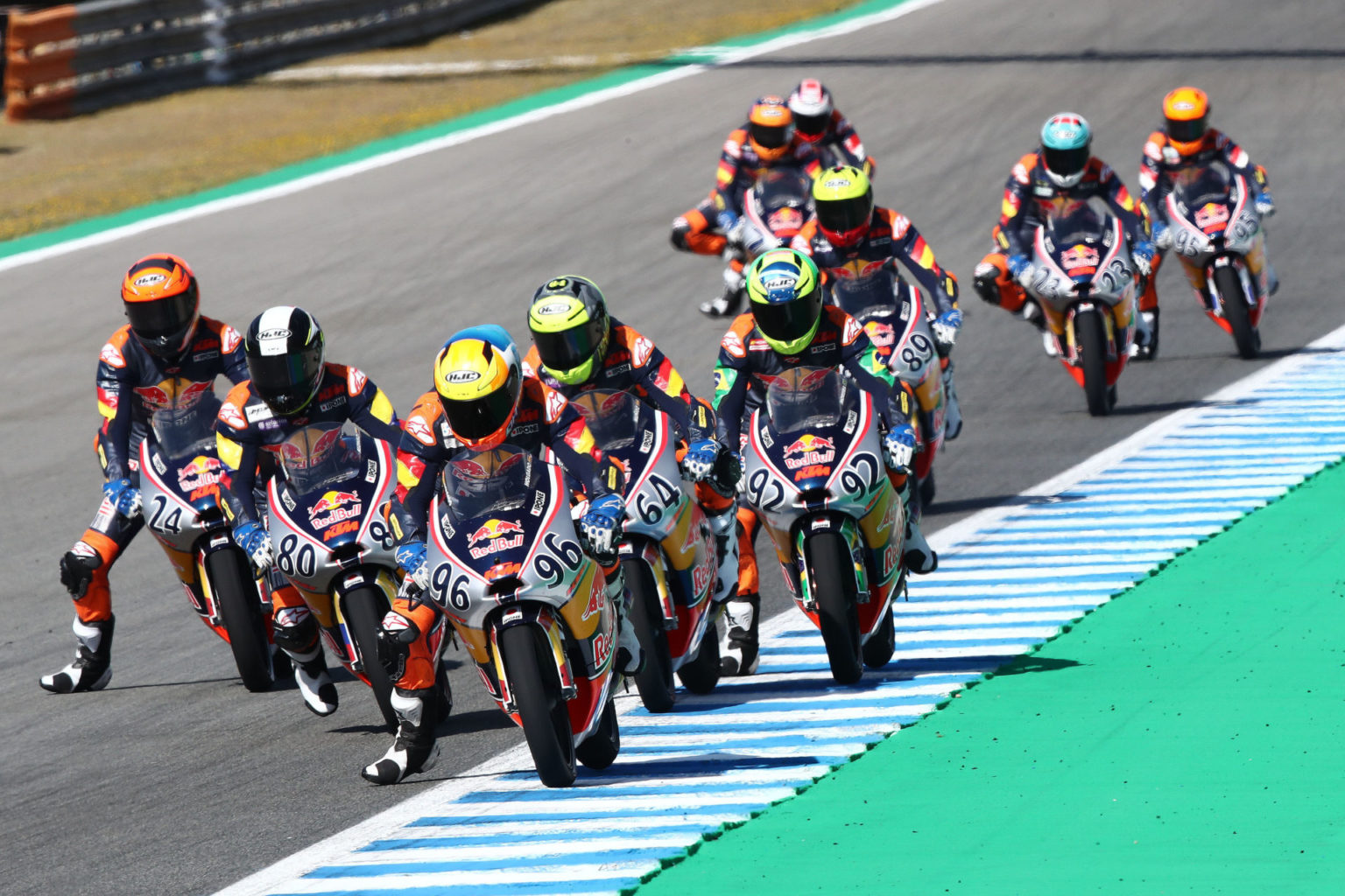 Red Bull MotoGP Rookies Cup Race One Results From Jerez Roadracing