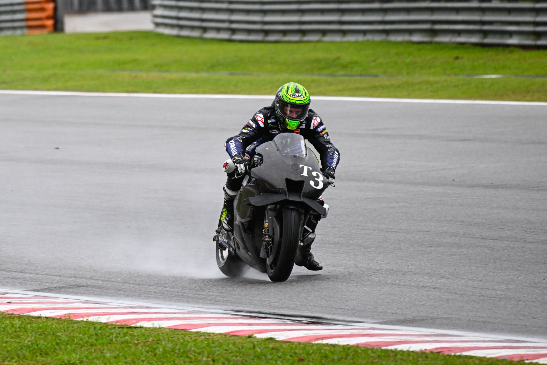 MotoGP Crutchlow Leads Again On Rain Affected Day Two At Sepang