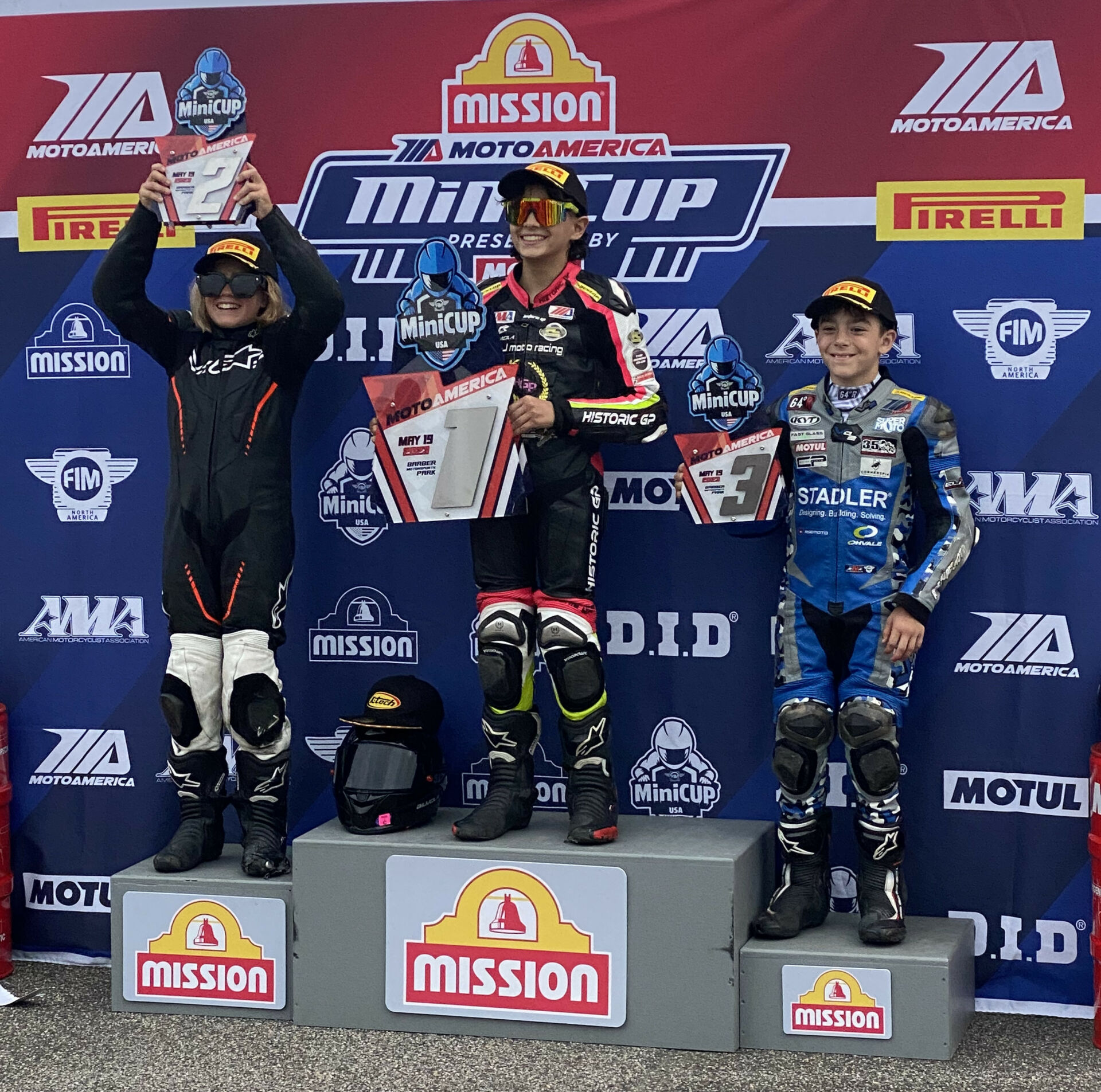 Motoamerica Friday S Mission Mini Cup By Motul Race Results From