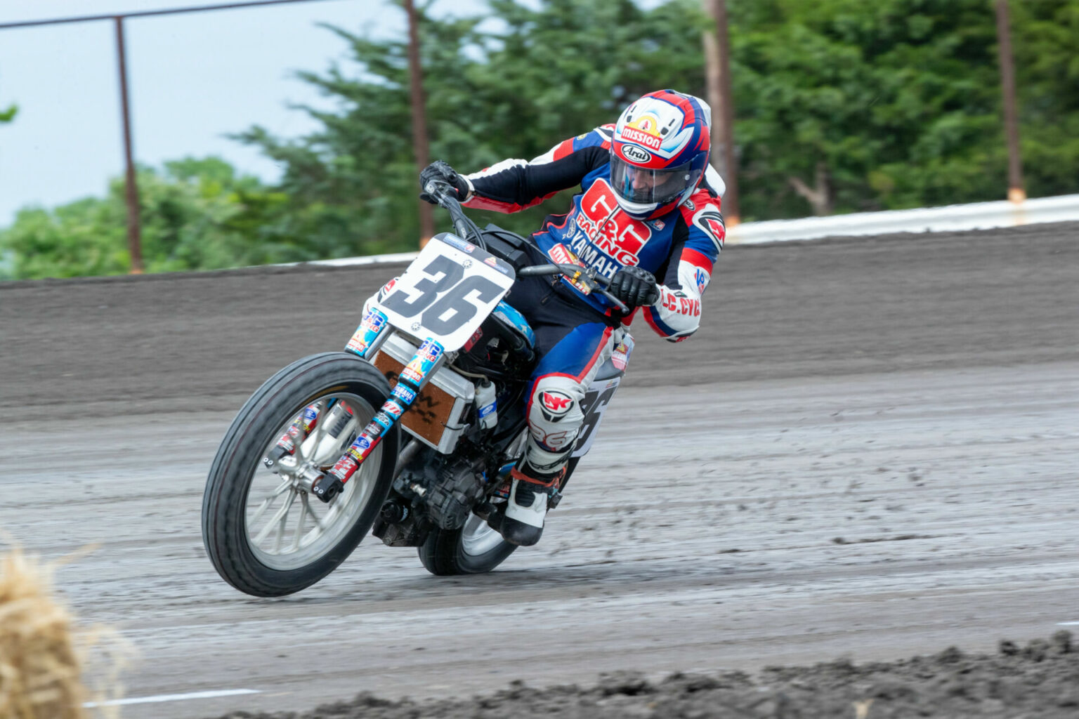 American Flat Track G G Racing Yamaha Retains Carlile Roadracing