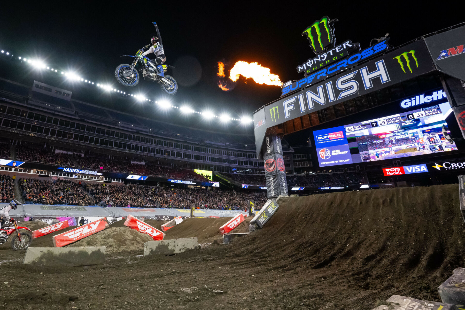 Ama Supercross Race Report And Video Highlights From Foxborough