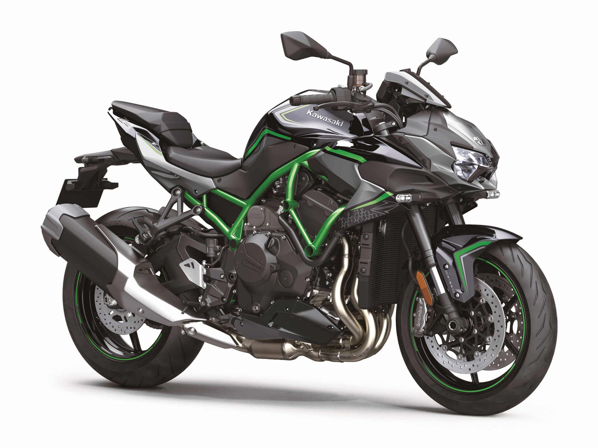 Kawasaki Releases New Supercharged Z H2 Naked Sportbike For 2020