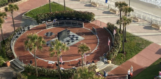 The Daytona 200 Monument in Daytona Beach, Florida. Photo by Michelle A. Lindsay.