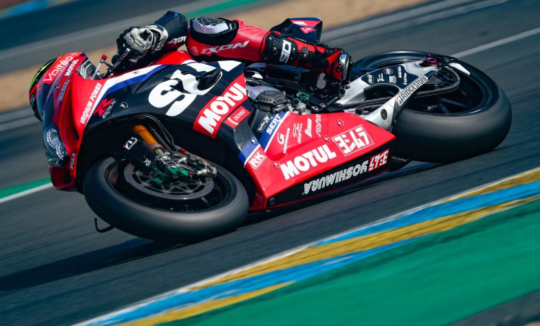 World Endurance Yoshimura Sert Motul Tests At Le Mans Roadracing