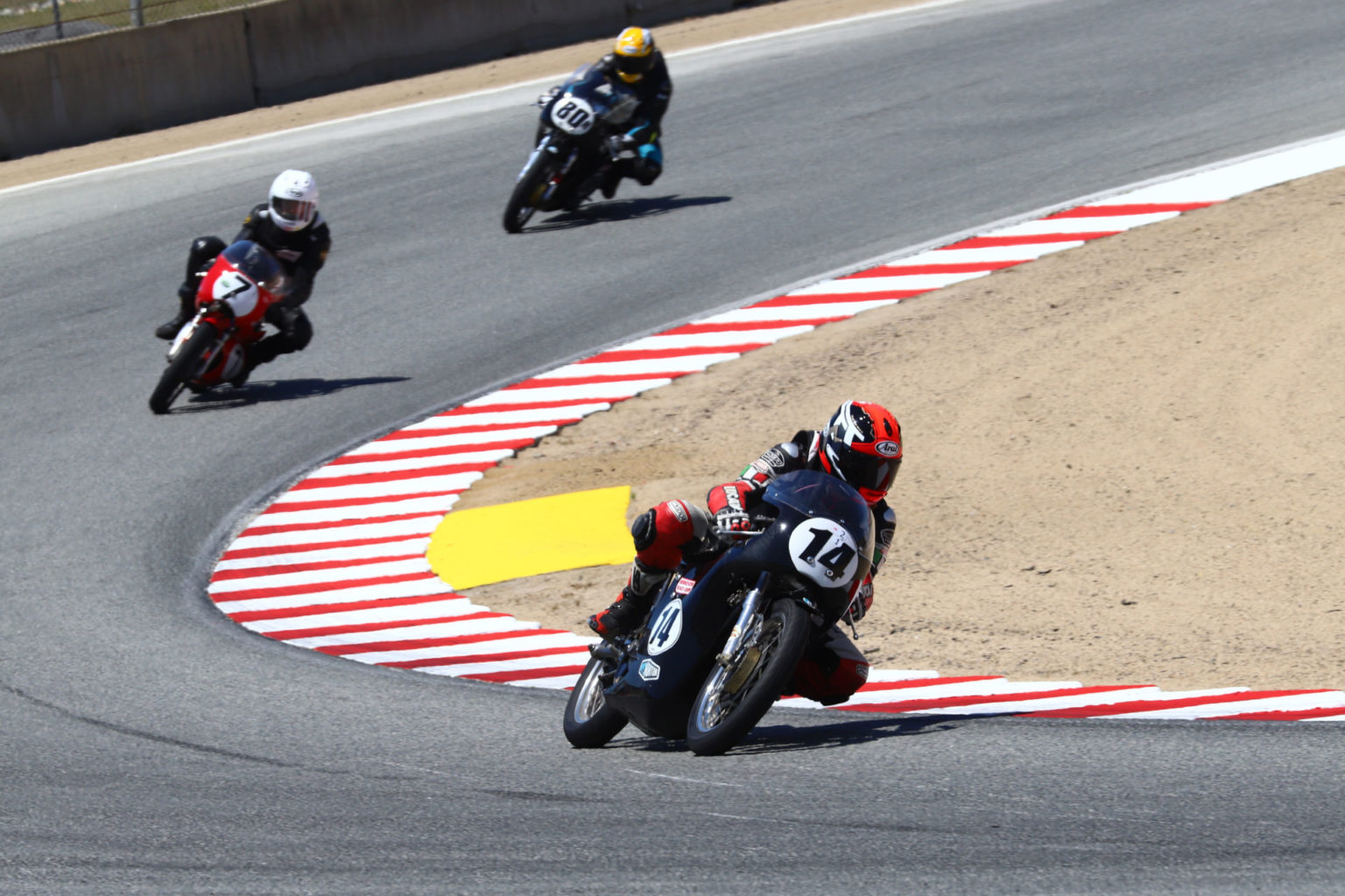 AHRMA Larrabure, Mauk Split Vintage Cup Wins At Laguna Seca