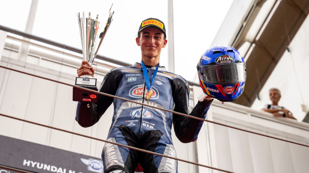 Yamaha R3 European Cup: Garcia Abella Wins Inaugural Championship ...