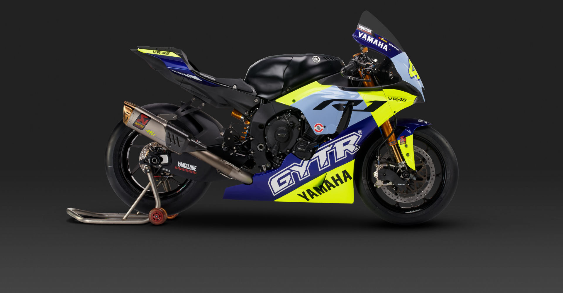 Yamaha Giving Valentino Rossi Special R1 GYTR VR46 Tribute Bike ...