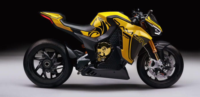 Damon Launches HyperFighter Family Of Electric Sportbikes - Roadracing ...