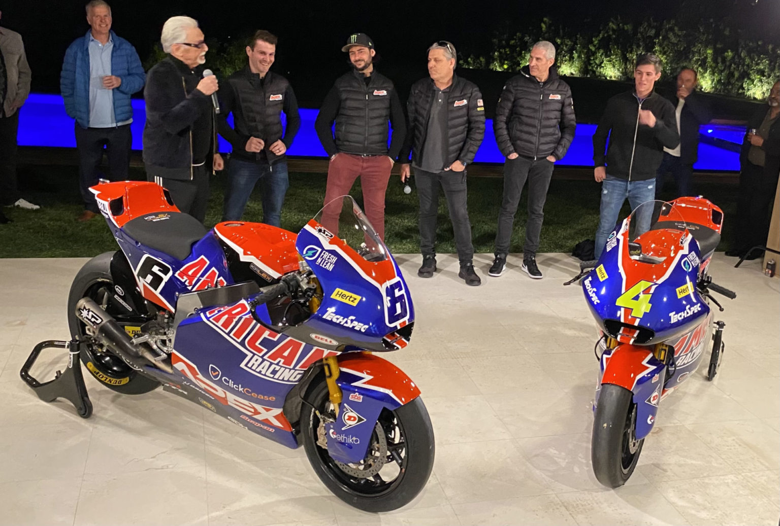 Moto2 American Racing Team Officially Introduced In California