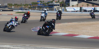 Las Vegas Motor Speedway is hosting the California Superbike School (pictured) and Yamaha Champions Riding School in February. Photo by etechphoto.com, courtesy California Superbike School.
