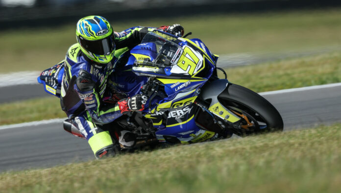 MotoAmerica: Landers Breaks Lap Record, Takes Supersport Pole Position ...