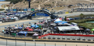 Spectator attendance for the MotoAmerica event at WeatherTech Raceway Laguna Seca was up year-over-year. Photo by Brian J. Nelson.