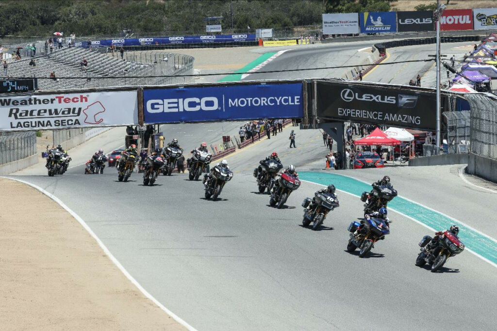 Motoamerica Supersport Race Two Results From Laguna Seca Updated