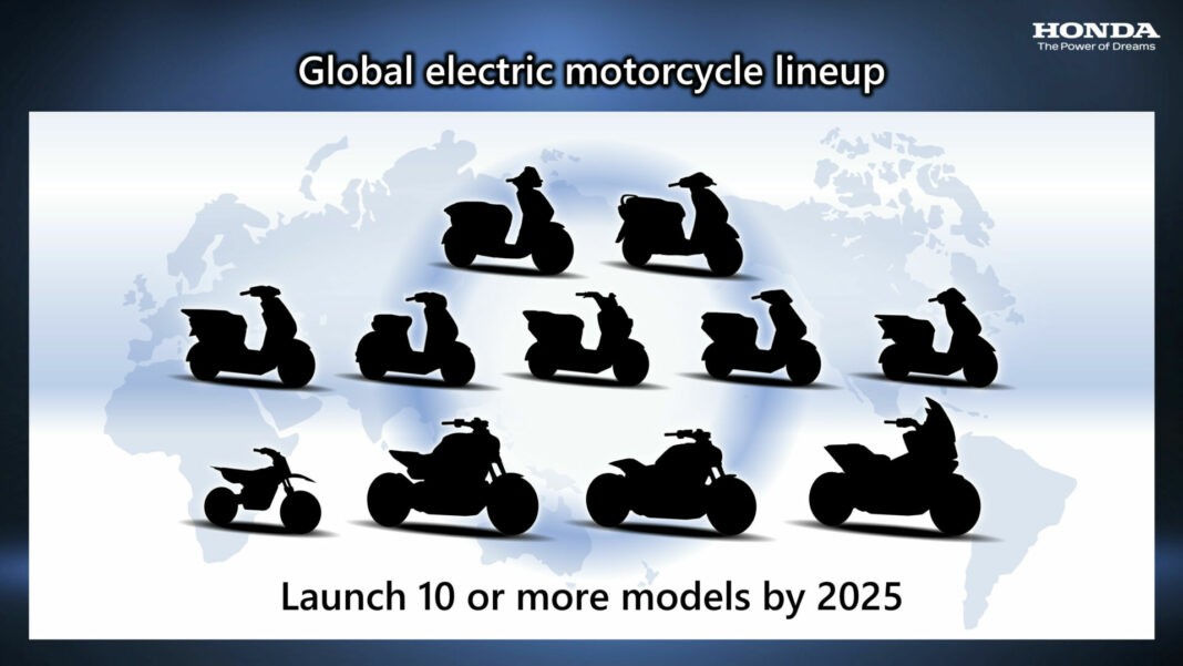 Honda Introducing 10 Or More New Electric Motorcycles By 2025