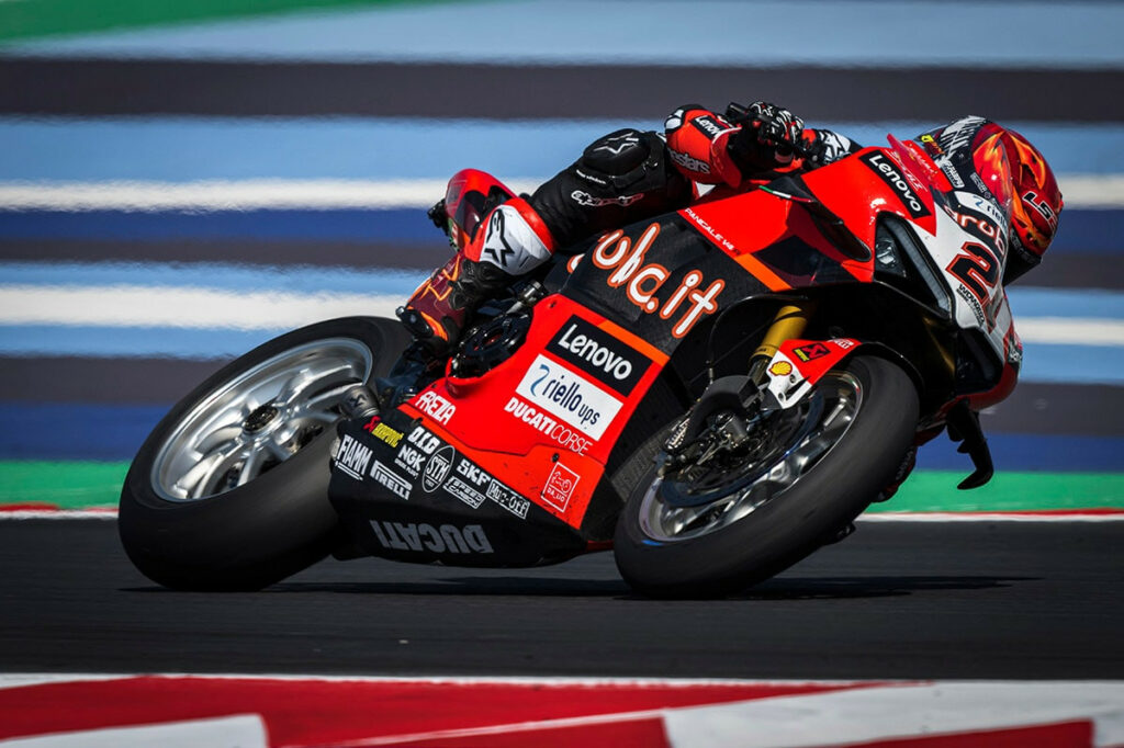 WorldSBK: Rinaldi Signs Extension With Aruba.it Racing Ducati ...