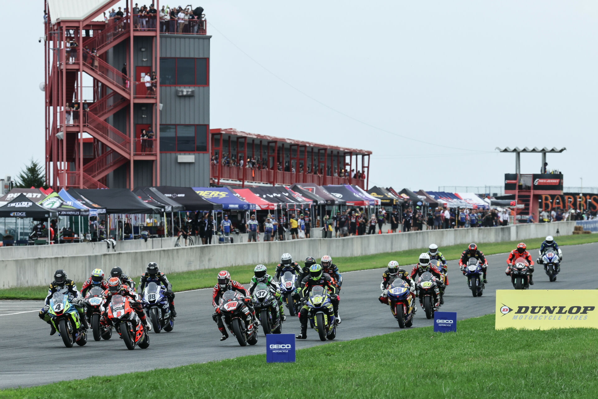 MotoAmerica: Rain-Shortened Supersport Race Two Results From NJMP ...