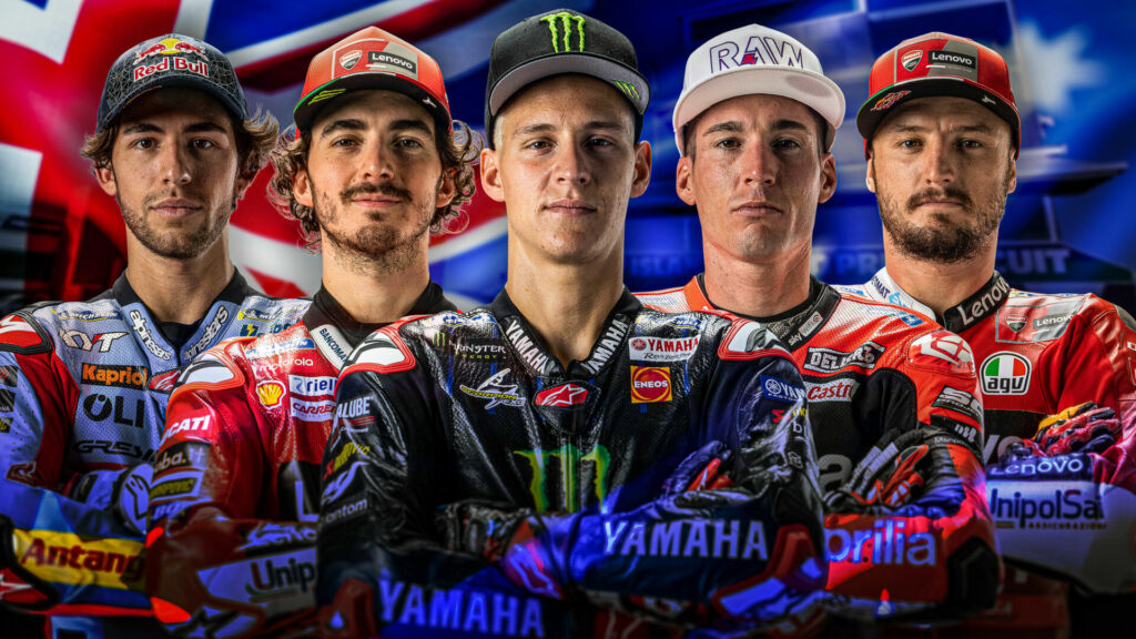 MotoGP: Five Riders Separated By 40 Points Heading To Phillip Island ...