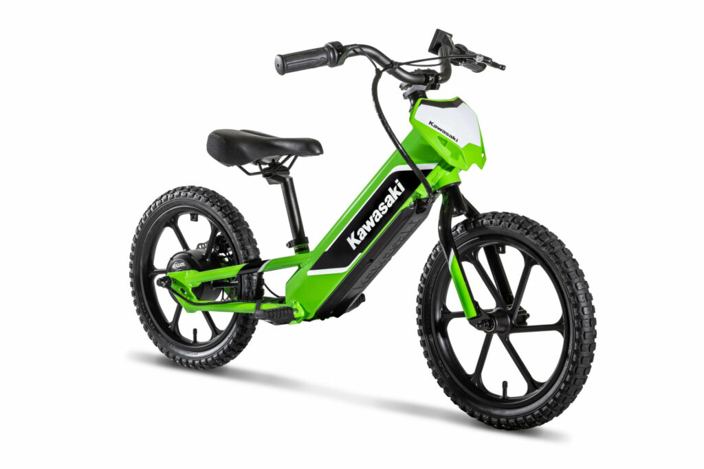 Kawasaki Unveils "Elektrode" Electric Balance Bike For Kids