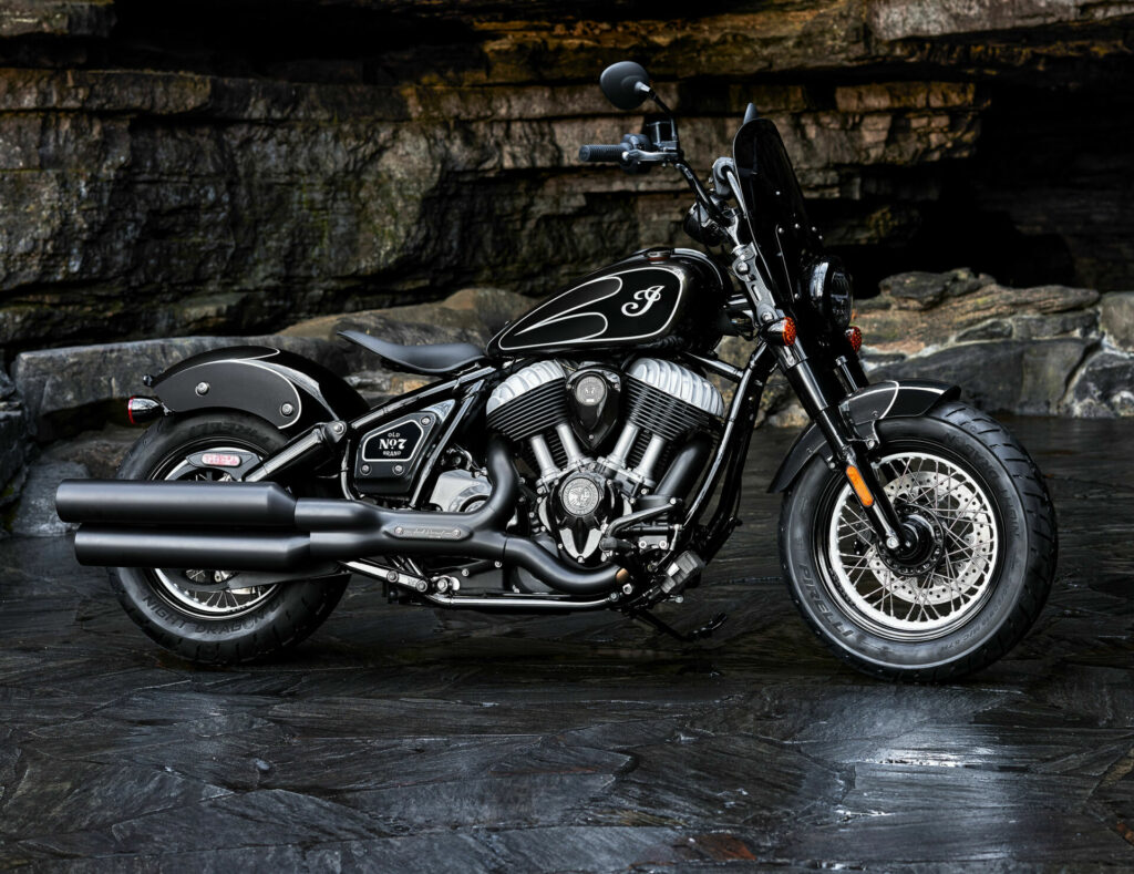 Jack Daniels Limited Edition Indian Chief Bobber Dark Horse Unveiled