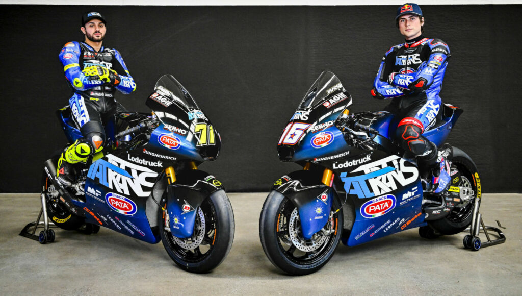 Moto2 Italtrans Racing Team Fielding Dennis Foggia And Joe Roberts