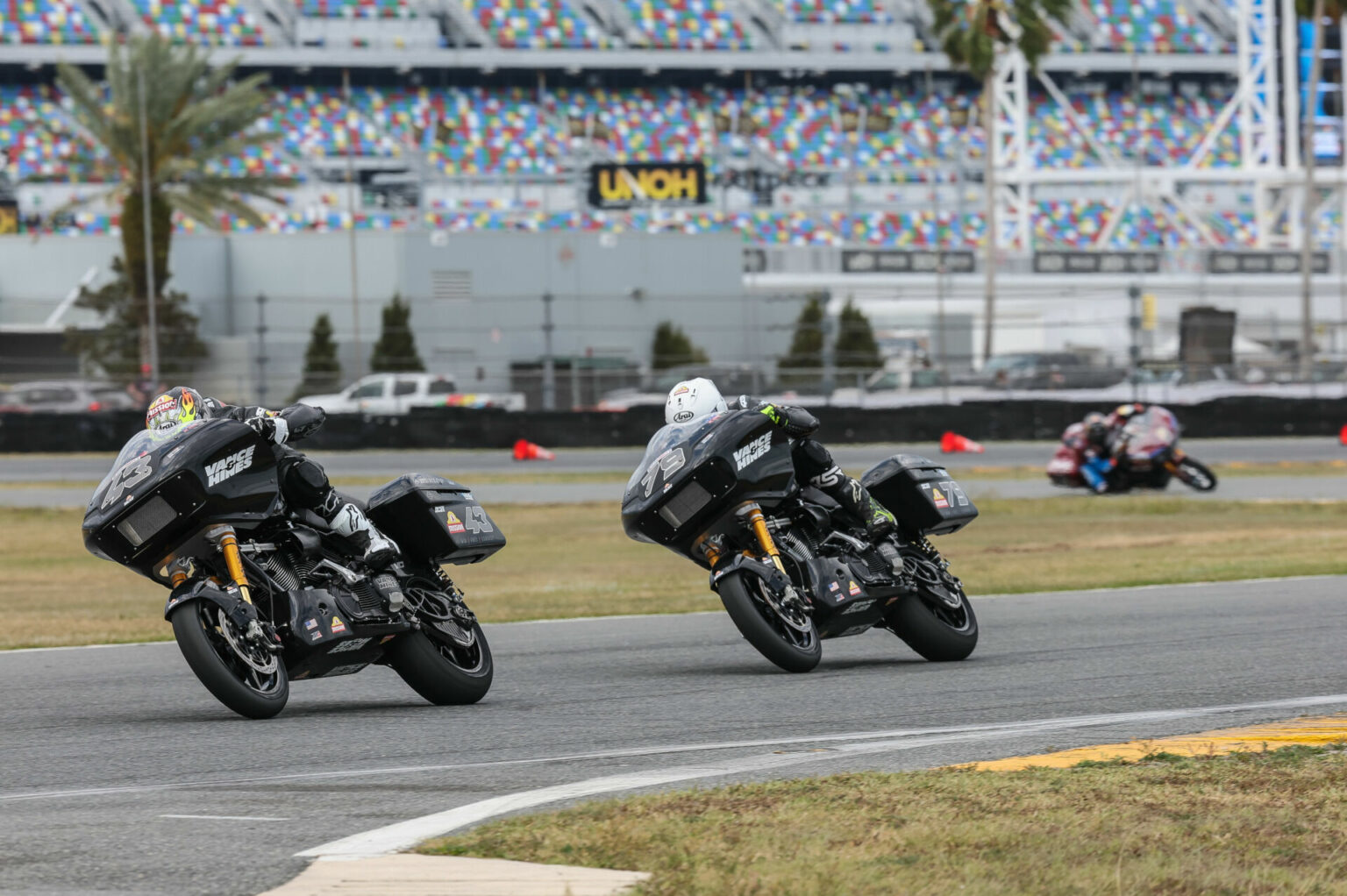 MotoAmerica King Of The Baggers Race One Results From Daytona (Updated