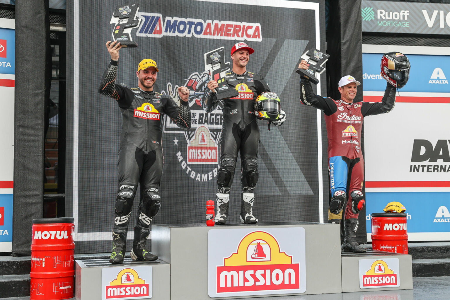 MotoAmerica King Of The Baggers Race One Results From Daytona (Updated