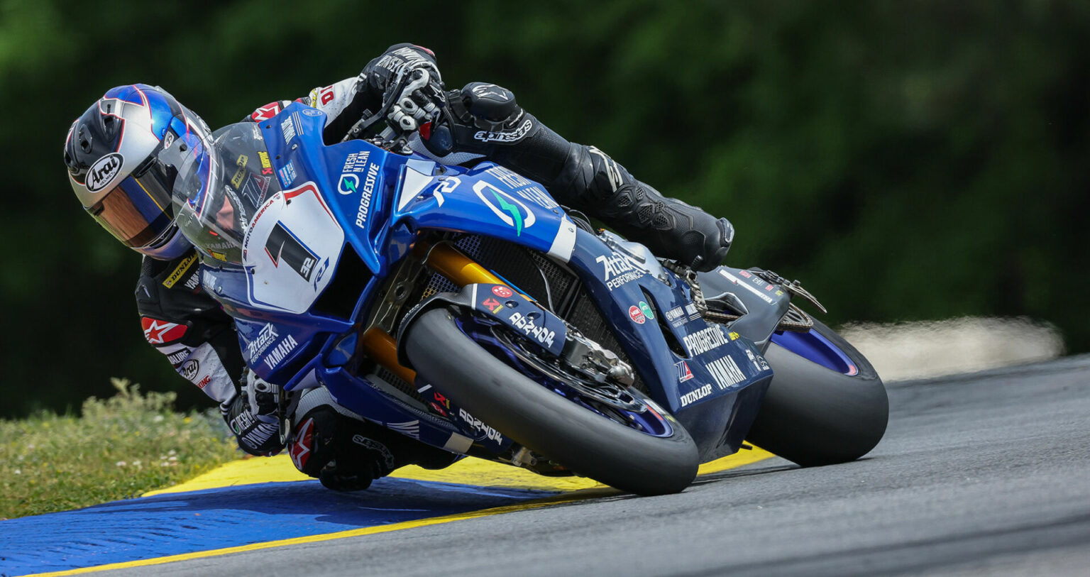 MotoAmerica Gagne Grabs Provisional Superbike Pole At Barber Updated