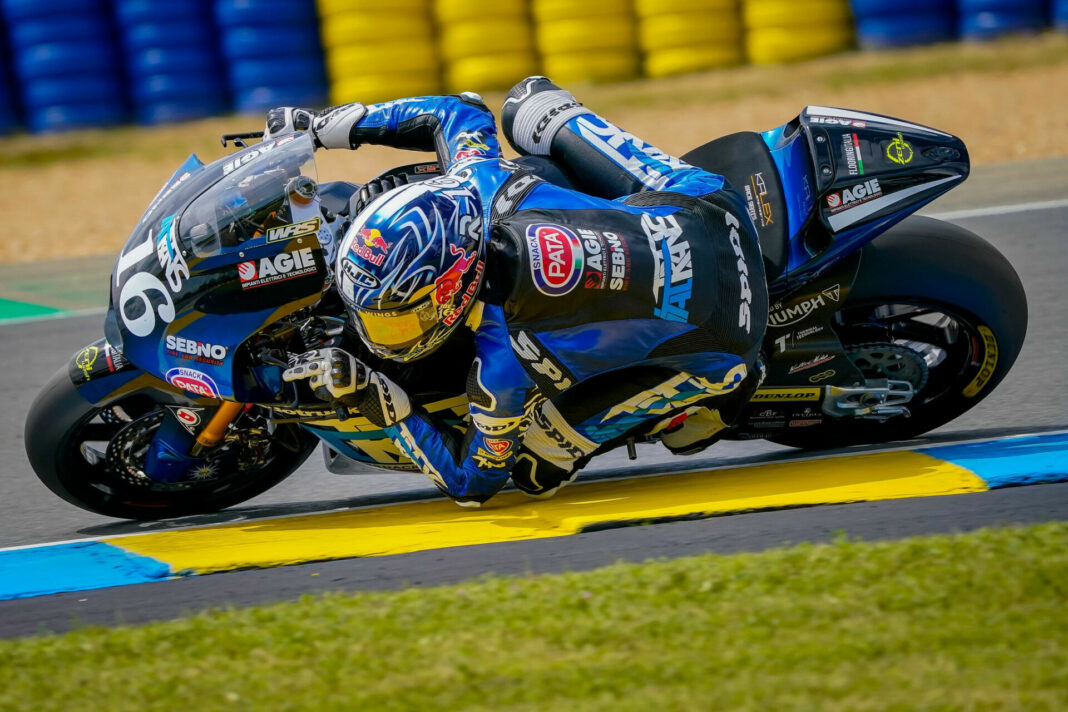 Moto2: Chantra P1, SDK P3, Roberts P7 In Drying FP3 At Le Mans ...