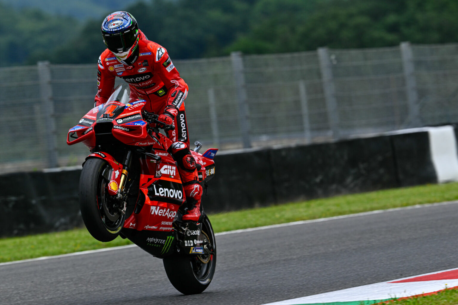 MotoGP: Bagnaia Breaks Lap Record, Takes Pole Position At Mugello ...