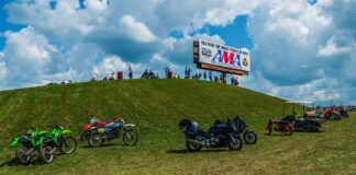 The American Motorcyclist Association (AMA) thanks its many sponsors, partners, and volunteers for a record-breaking Vintage Motorcycle Days 2023 event at Mid-Ohio Sports Car Course. Photo courtesy AMA.
