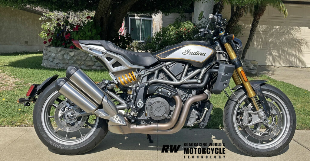 Quick Look 2023 Indian Ftr R Carbon Re Imagined Power Cruiser Roadracing World Magazine