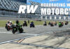 The restart of the ASRA Team Challenge at Daytona International Speedway with Max Angles (164) next to BPM's Diego Garcia (35), Bauce Racing's Joseph LiMandri, Jr. (931), YART Yamaha's Karel Hanika (7), and the rest. Photo by David Swarts.