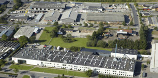 The SBS Friction manufacturing facility in Svendborg, Denmark. Photo courtesy SBS Friction.