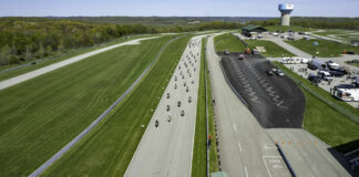 An ASRA starting grid at Pittsburgh International Race Complex. Photo by Mark Lienhard, courtesy ASRA.
