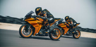 KTM has given the RC 390 new color schemes for 2024. Photo courtesy KTM.