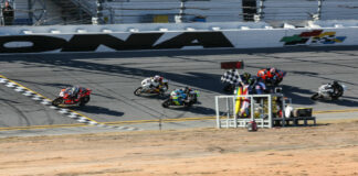 The schedule for the 82nd running of the Daytona 200 and the three other MotoAmerica Championship classes has been released. Photo by Brian J. Nelson, courtesy MotoAmerica.