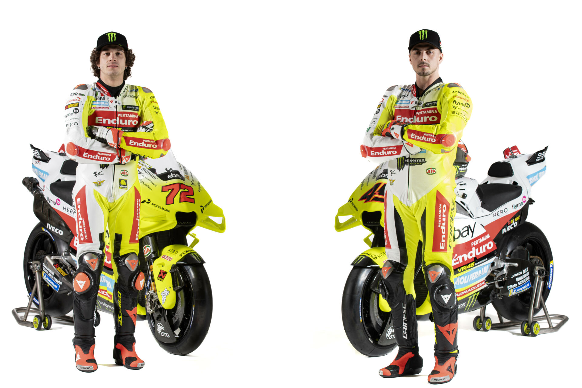 MotoGP Pertamina Enduro VR46 Racing Team Presented In Italy (Includes