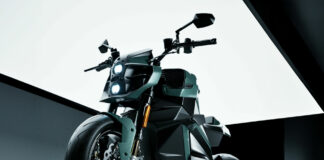 A Verge TS Ultra electric motorcycle. Photo courtesy Verge Motorcycles.