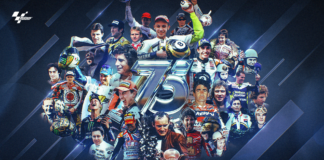 MotoGP will be celebrating its 75th anniversary and various milestones throughout 2024. Image courtesy Dorna.