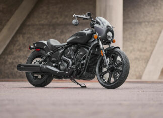 A 2025 Indian Sport Scout. Photo courtesy Indian Motorcycle.