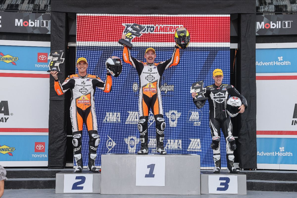 MotoAmerica Mission King Of The Baggers Race Two Results From Daytona