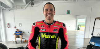 Hayden Gillim. Photo courtesy Vesrah Racing.