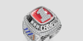 An example of a Thom Duma Fine Jewelers MotoAmerica Championship ring. Photo courtesy MotoAmerica.