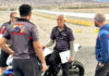 California Superbike School Founder Keith Code (second from right). Photo courtesy California Superbike School.