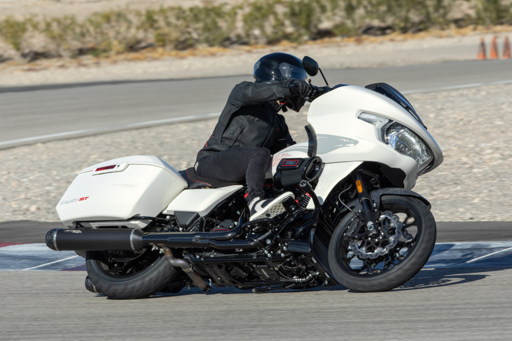 American bagger-style motorcycles, like the 2024 Harley-Davidson CVO Road Glide seen here, will be allowed to race with minimal modifications in the new ASRA Street Outlaw Bagger class. Photo courtesy Harley-Davidson.