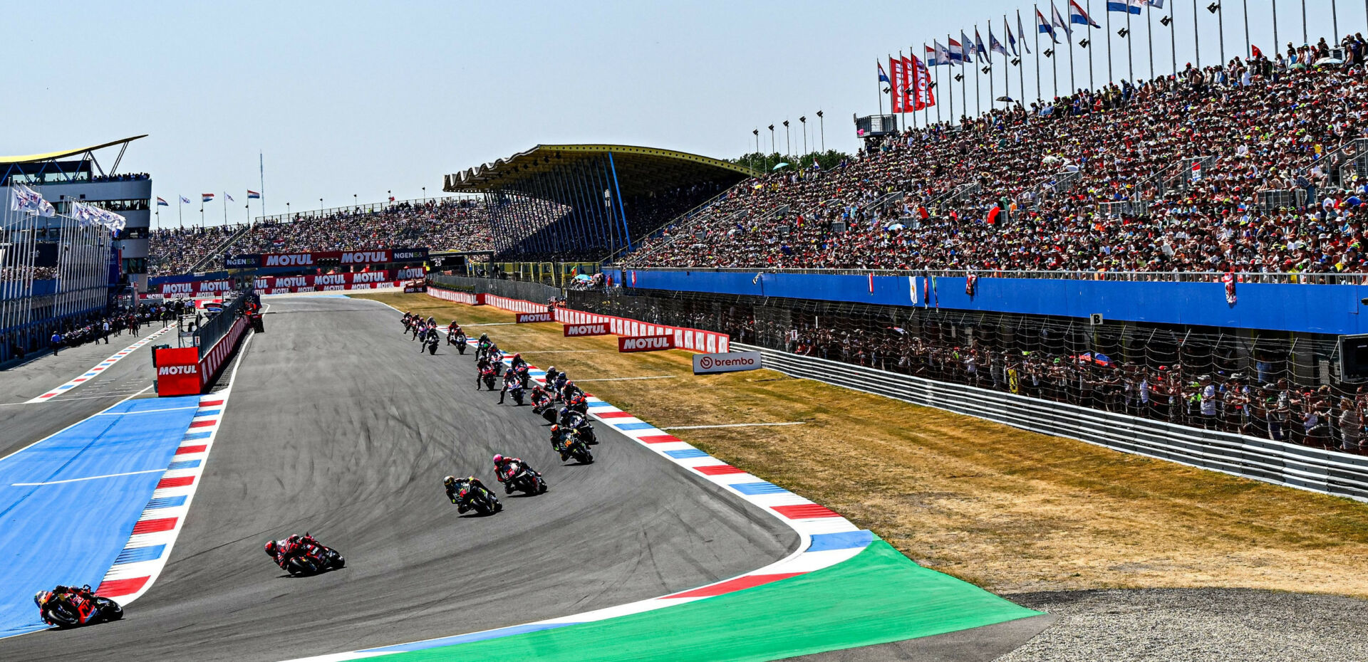 TT Circuit Assen will remain on the MotoGP World Championship calendar through at least 2031. Photo courtesy Dorna.