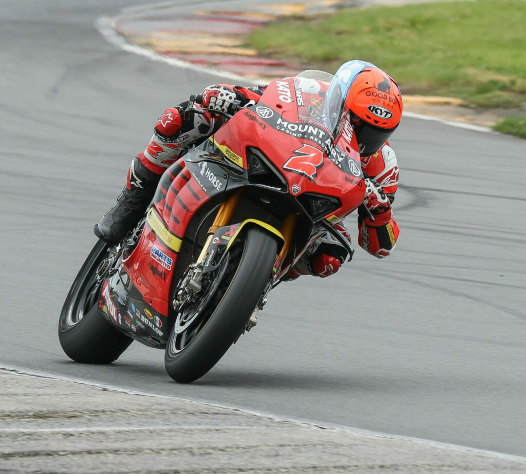 Josh Herrin (2). Photo by Brian J. Nelson, courtesy Ducati.