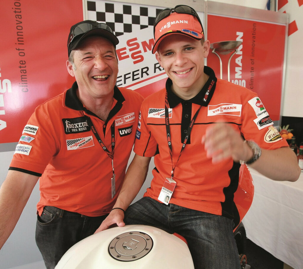 Helmut and Stefan Bradl in 2010. Photo by Gold & Goose.